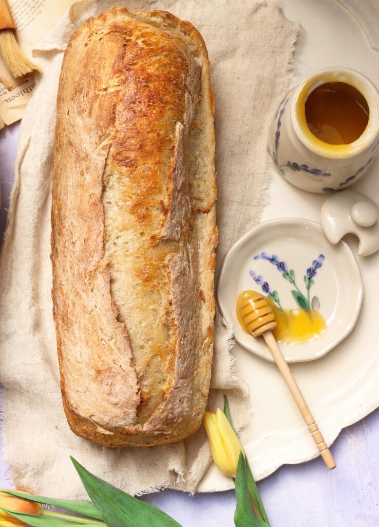 Long Covered Bread Baker