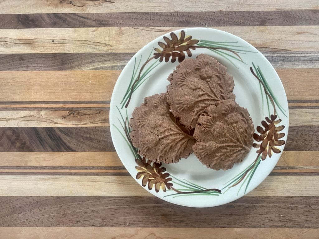 Mint Chocolate Cookies