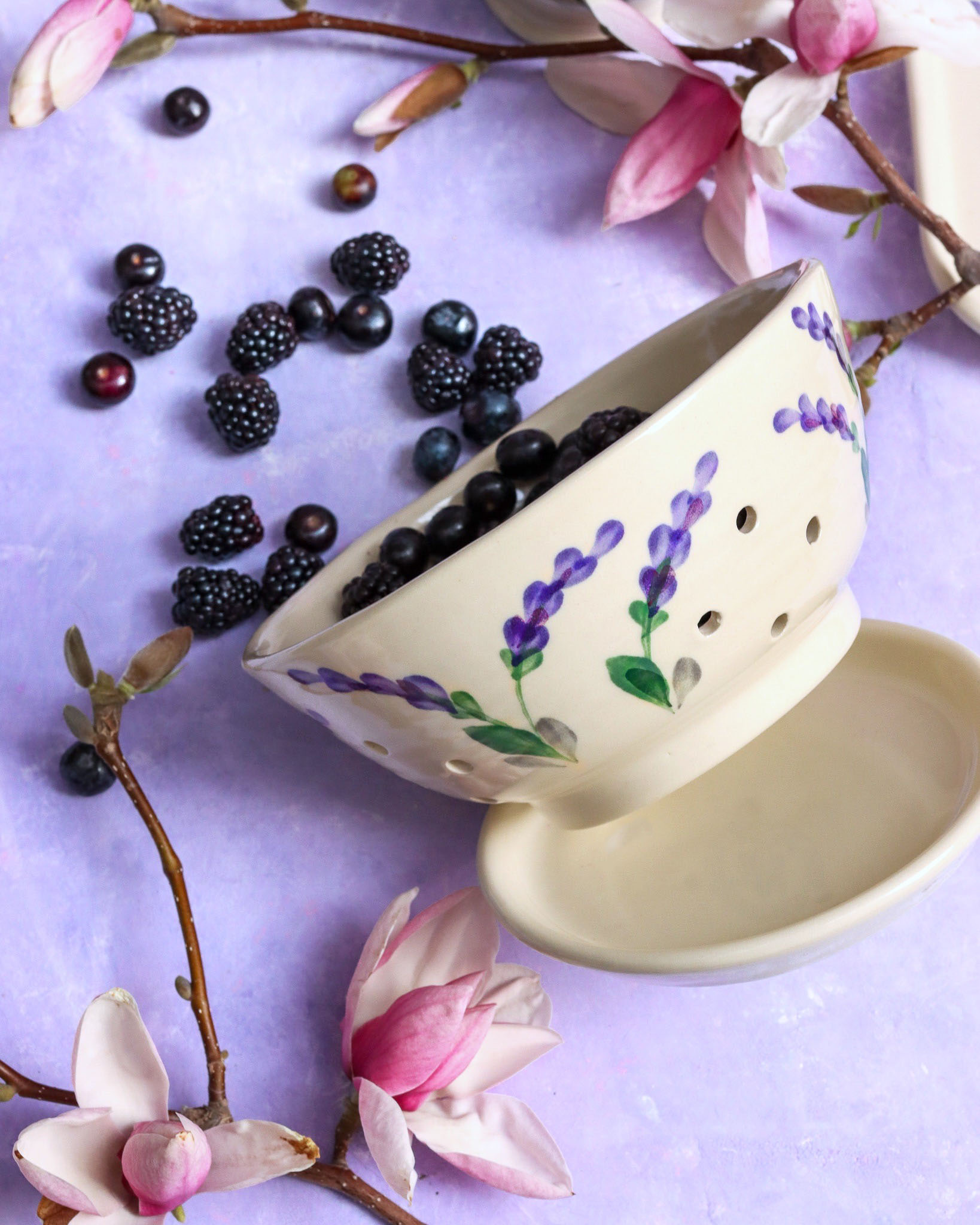 Lavender Collection with Berries