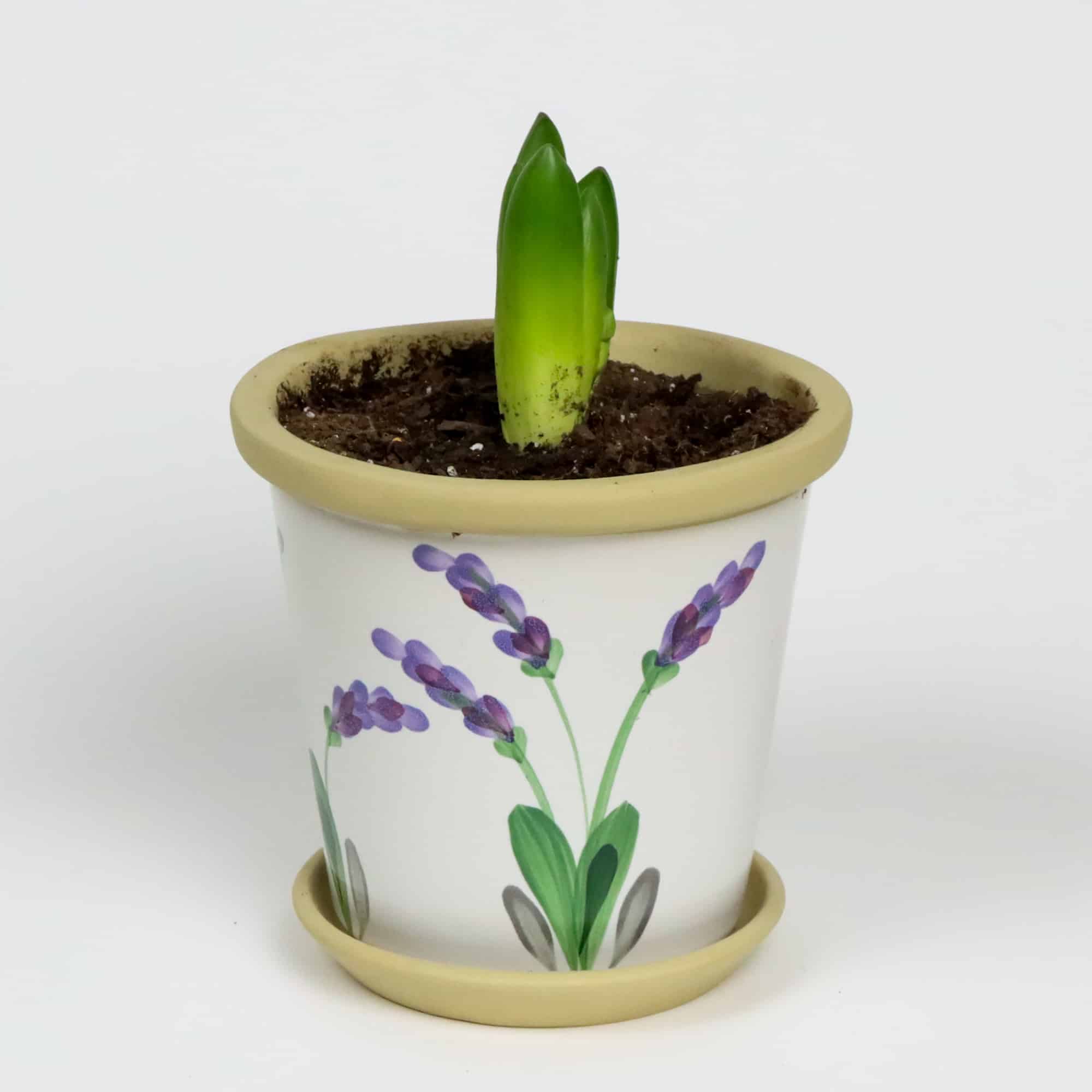 2026 Handmade Pottery Summer Gift Guide 5 Lavender Flower Pot Bud