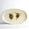 Pinecone Oval Tray