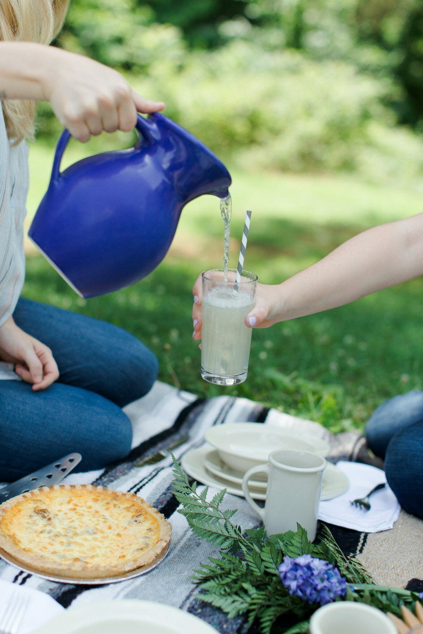 2026 Handmade Pottery Summer Gift Guide 2 American Blue Iced Tea Pitcher