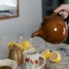 Red Poppy Tea Cup