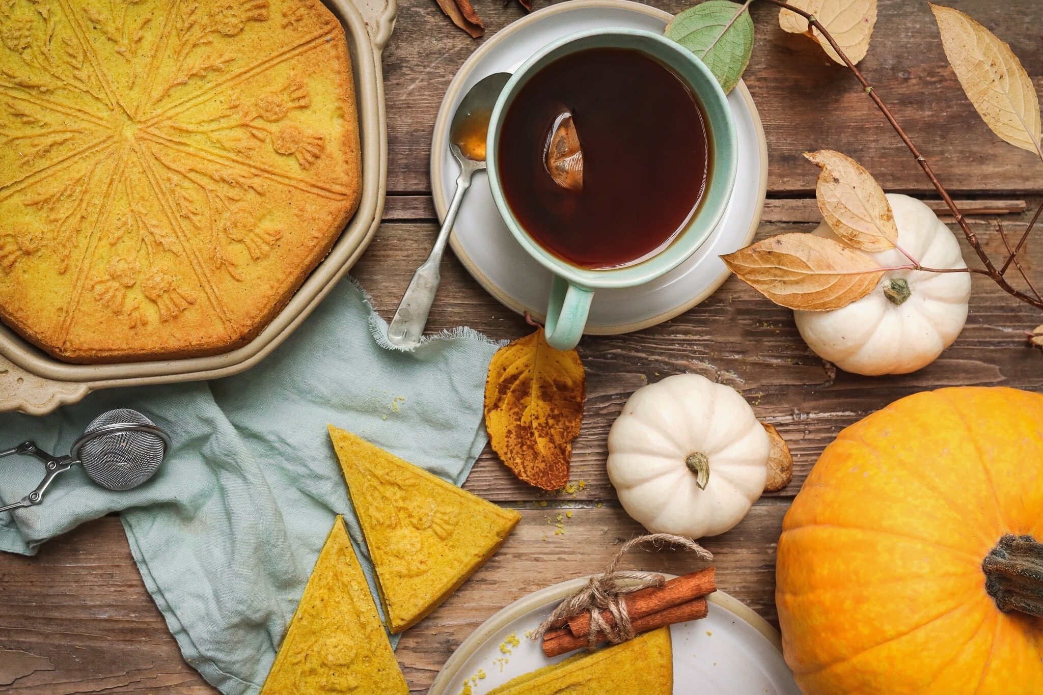 Pumpkin Spiced Shortbread