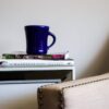 Heritage Mug with Books on table