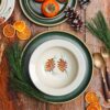 Pinecone and Moss with Decorations