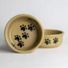 Large Go Green Earthware Walking Paws Set