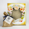 Shortbread Pan in gift box with baking mix.