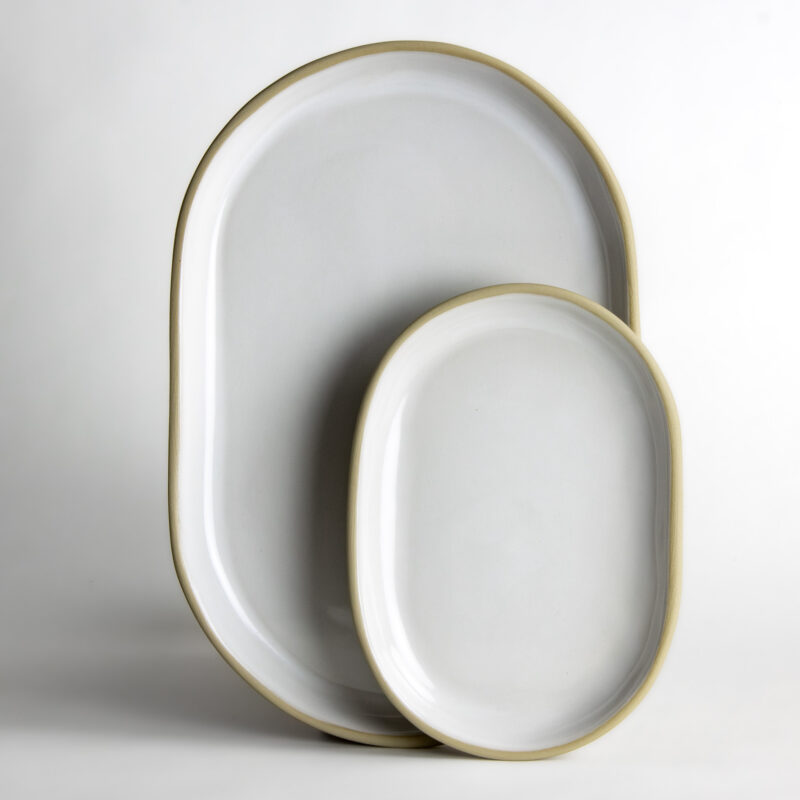 Ivory Brookline Trays