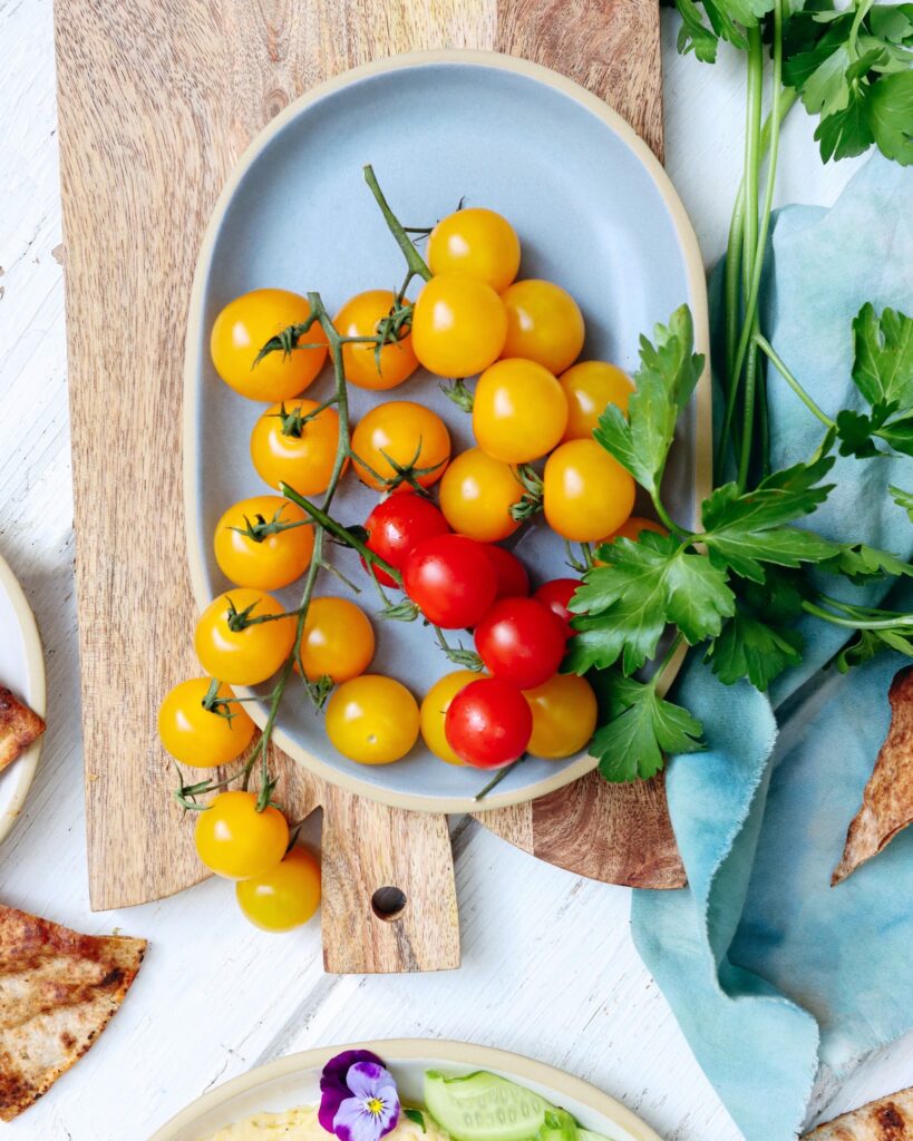 Small Brookline Tray Decorative Tomatoes